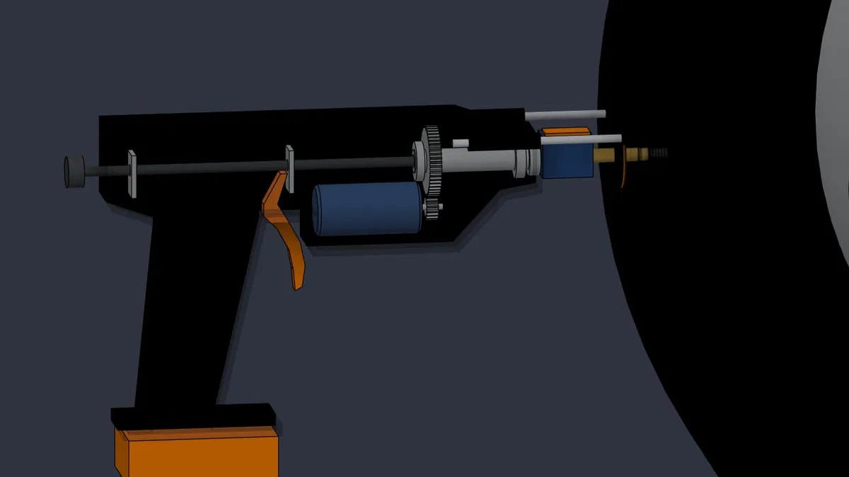 Prototype P3 Probe-Reamer modelled in Fusion, reaming